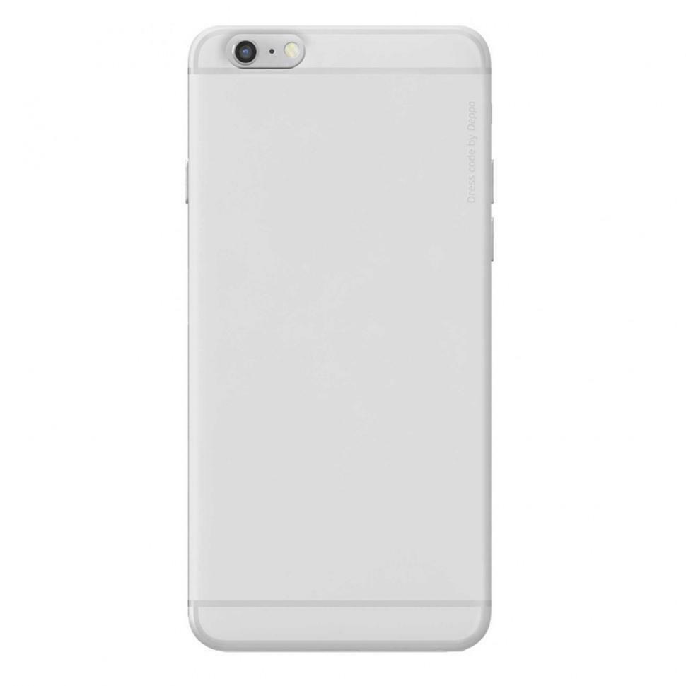 Apple iPhone 6 / 6S plastik için Deppa Sky Kılıf 0,4 mm (şeffaf)