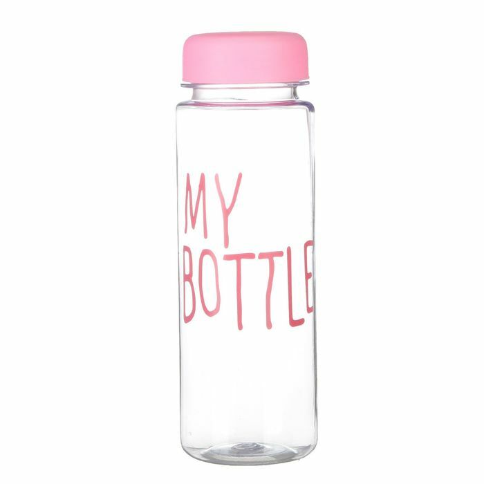 My Bottle 500 ml skruelokk vannrosa