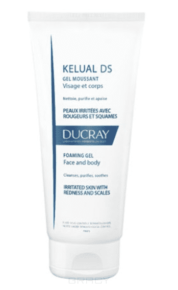 Ducray Kelual DS Beruhigendes Schaumgel zur Reduzierung von Hautirritationen, 200 ml