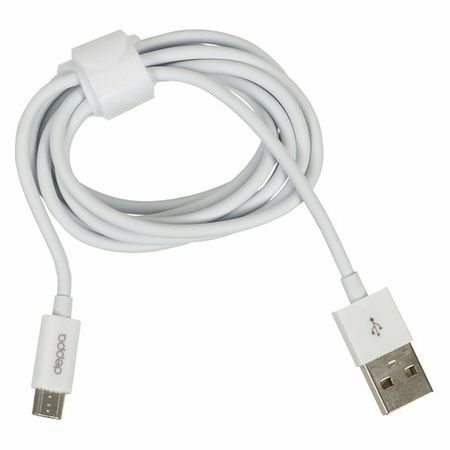 Kaapeli DEPPA micro USB B (m), USB A (m), 1,2 m, valkoinen [72167]