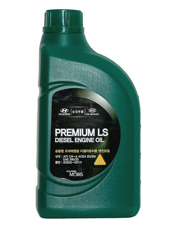 Motorový olej HYUNDAI Premium LS Diesel 5W30 polosyntetický 1l