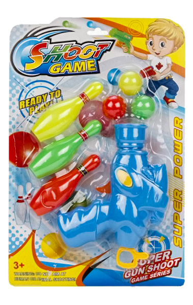 Speelset Blaster Our Toy met plastic ballen en pinnen 388-1