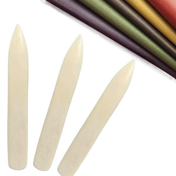 Kožený nástroj Kostěná složka Kožené řemeslo pro Bone Edge Nástroj Kožené pořadače papíru