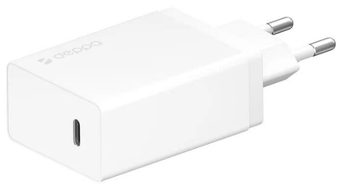 Mains charger Deppa TypeC 30W white