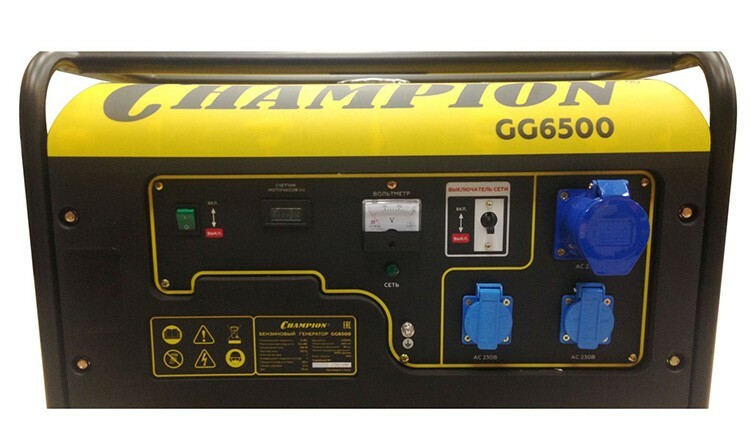 " CHAMPION GG6500" - Zuverlässigkeit und Benutzerfreundlichkeit