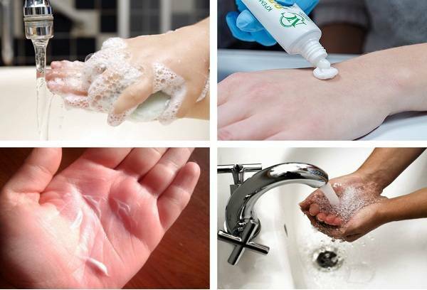 איך וכיצד לשטוף את הידיים של הרימון בעזרת אמצעים מאולתרים?
