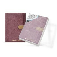 Notebook Syntetický papír, vínový, A5, 96 listů