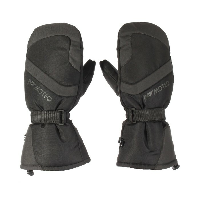 Zimske rukavice BOBER crne, sive, XL