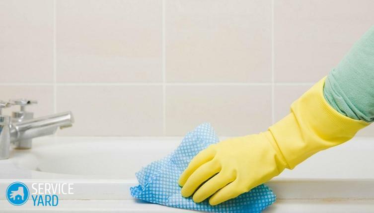 Comment blanchir le bain à la maison de ses propres mains?