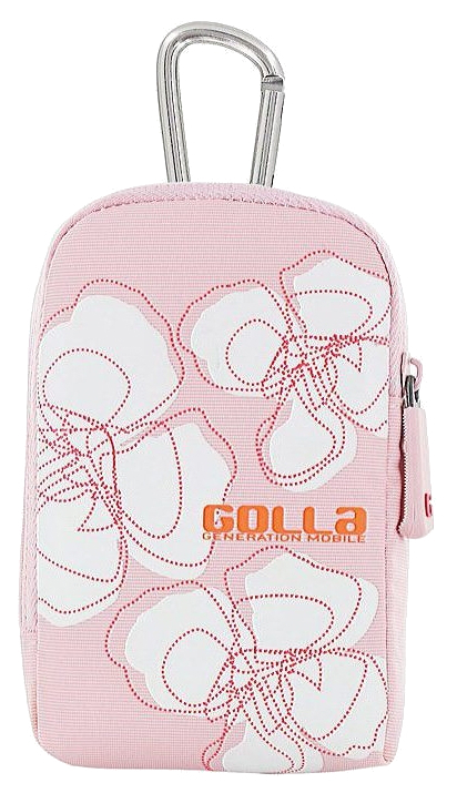 Tas voor fotoapparatuur roze GOLLA G694 ISLE DIGI BAGS