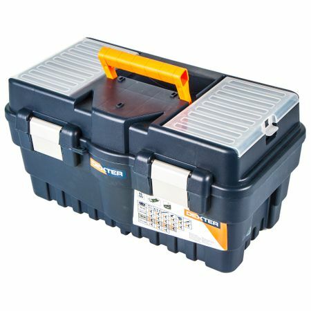 Caja de herramientas Dexter Formula A Alu500 462x242x256 mm, plástico, azul