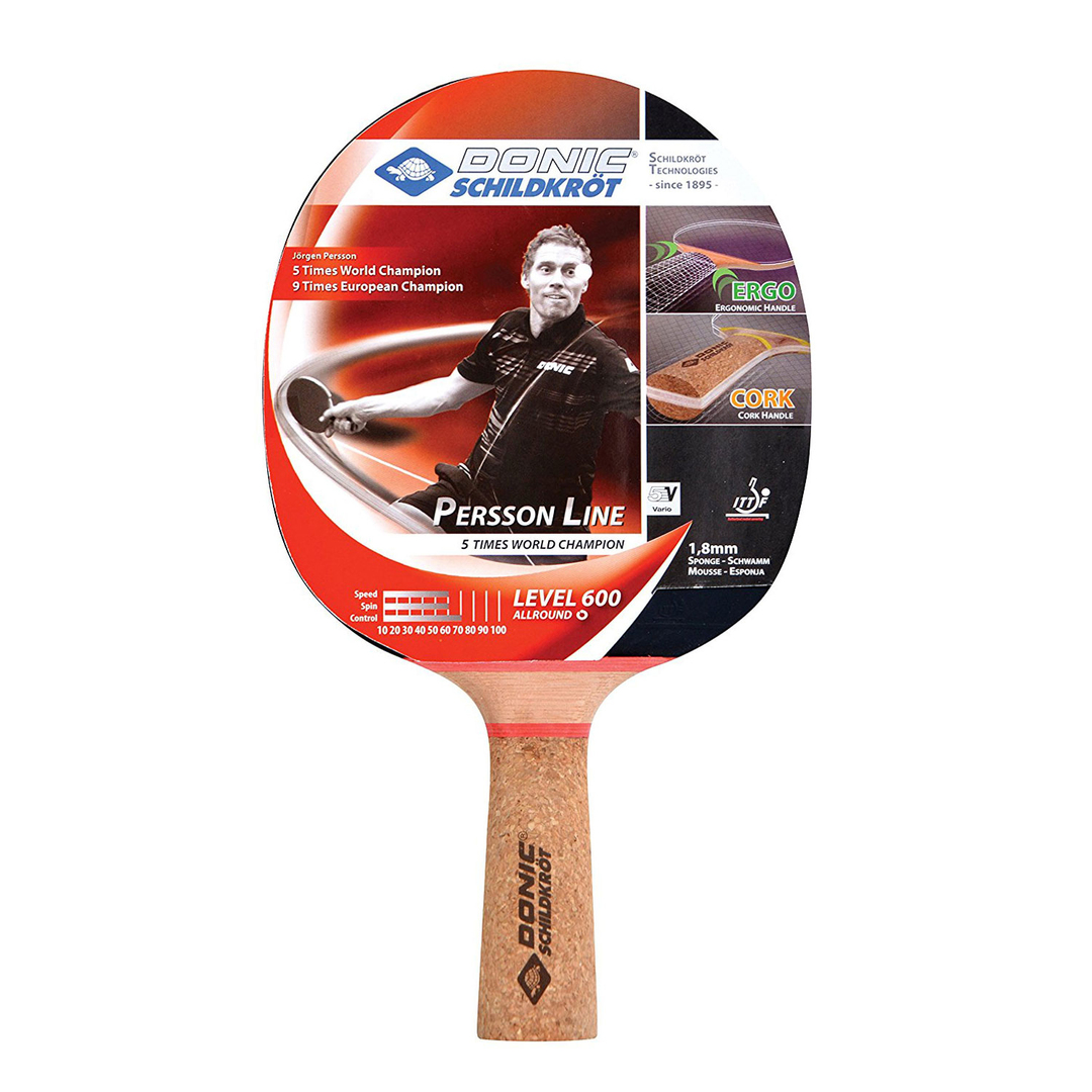 Table tennis racket Donic 728461 Persson 600, red