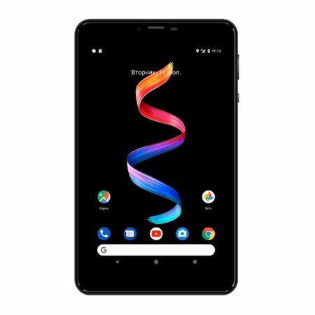 Tablet DIGMA Plane 7561N 3G, 1GB, 16GB, 3G, Android 7.0 black [ps7176mg]