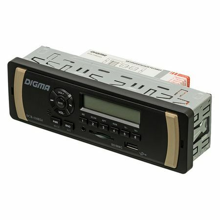Auto-rádio DIGMA DCR-110B24, USB, SD / MMC