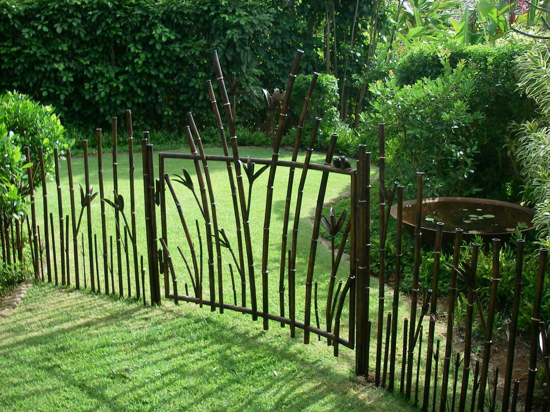 sıradışı dekoratif çit