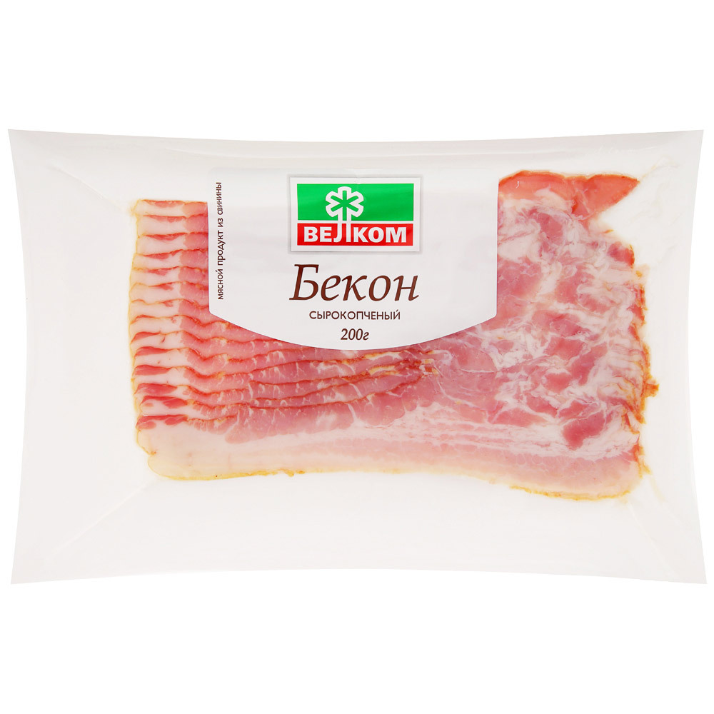 Røkt røkt bacon Velkom, 200 g i skiver