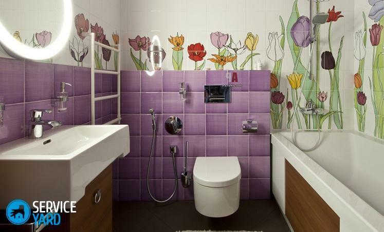 Ideas for the bathroom with their own hands