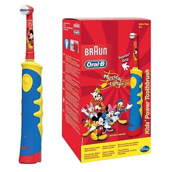 Kartáček zubní elektrická dětská Mickey Mouse pro děti Oral-B (Oral bi)