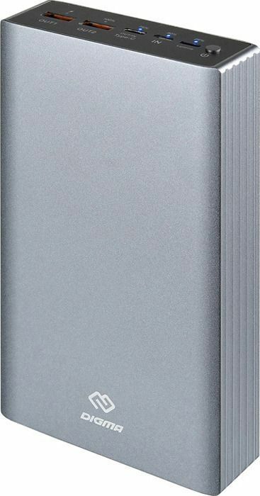 Eksternt batteri Digma, DG-PD-30000-SLV