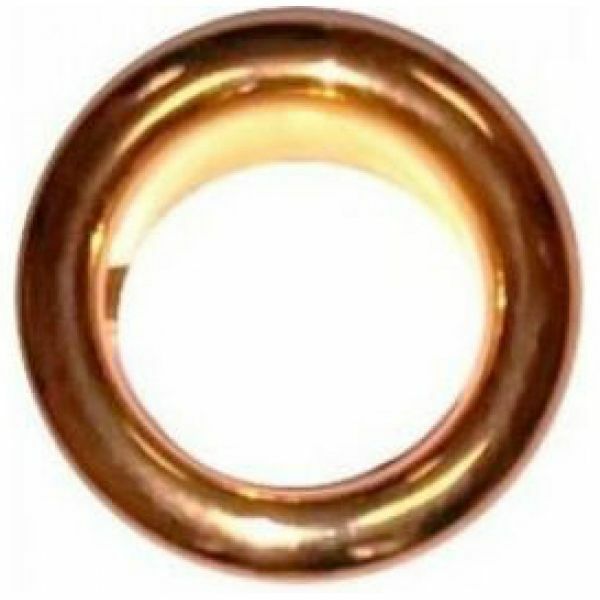 Přepadový kroužek pro umyvadlo / bidet zlatý Kerasan Retro 811033