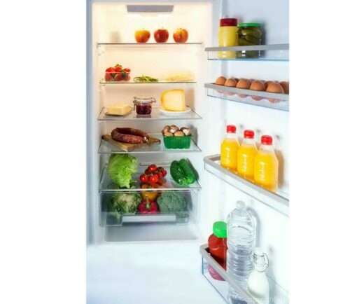 Hvis du vælger en mørk-farvet køleskab, så vil det blive set mere end fingeraftryk, som regelmæssigt har tørre.
