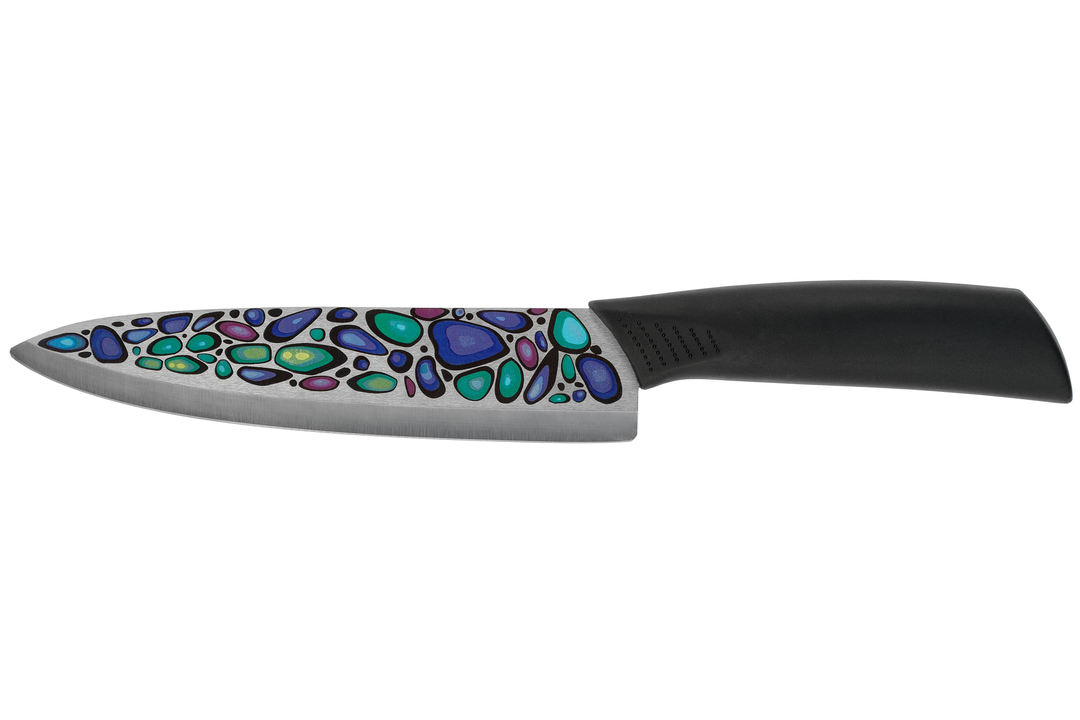 Küchenmesser aus Keramik Chef Mikadzo Imari Schwarz 4992022