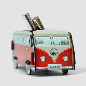 BadLab VW t1 Reisemobil-Desktop-Organizer - rot