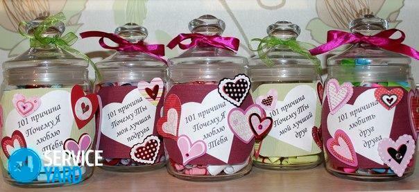 A jar with wishes by own hands