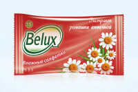 Vlhčené ubrousky Heřmánek Belux Pharmacy, 15 kusů