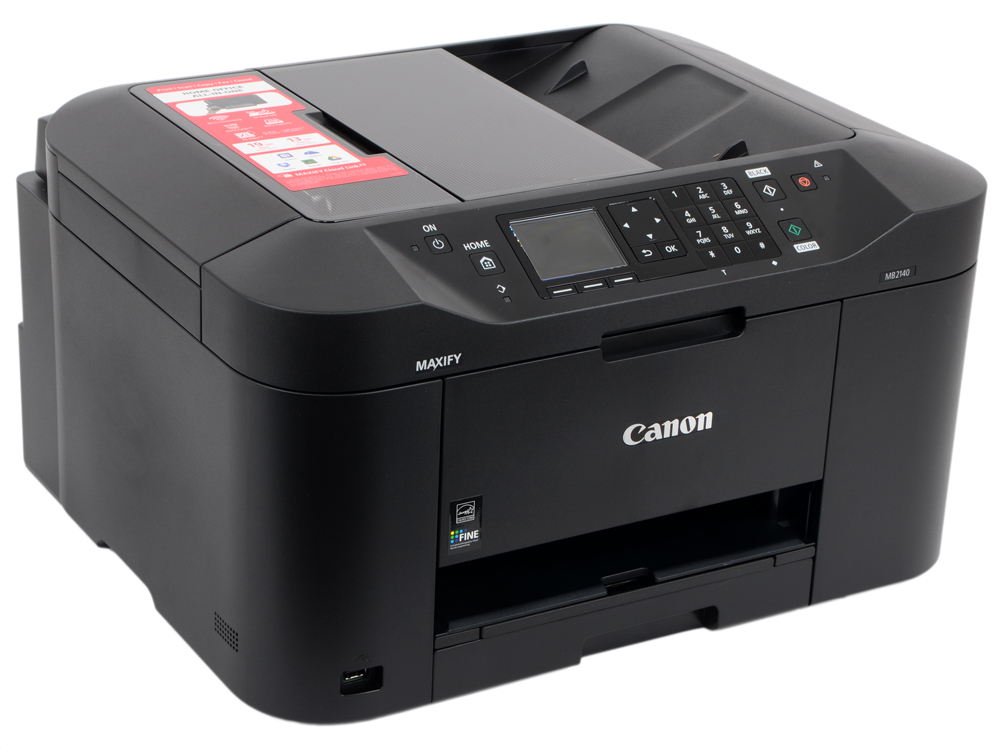 MFP Canon MAXIFY MB2140 (jato de tinta, impressora, scanner, copiadora, fax, ADF, Wi-Fi)