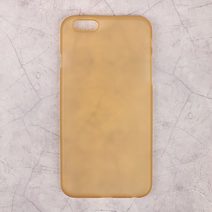 DEPPA Sky Case para iPhone 6 / 6S, dorado, 0.4 mm