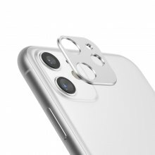 Kameras objektīva aizsargapvalks iPhone 11 Pro Max bufera gredzenam Metālisks mobilā tālruņa aizsargs