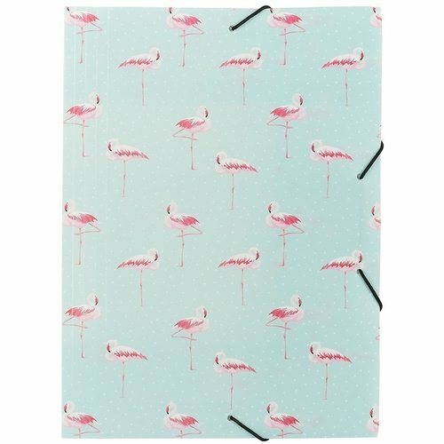 Chemise avec élastique A4 Flamingos, pcT Eraser
