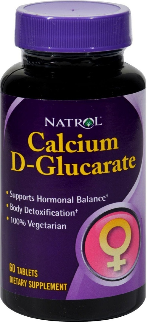 Natrol Calcium D-Glucarat Calcium 60 Tabletten