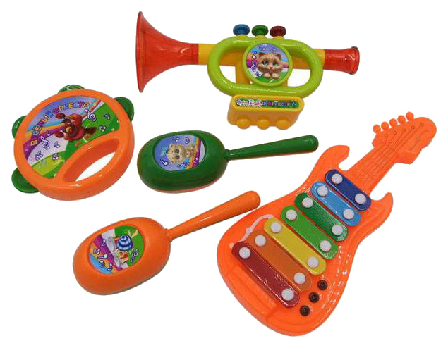 Conjunto de instrumentos musicales de juguete ABtoys