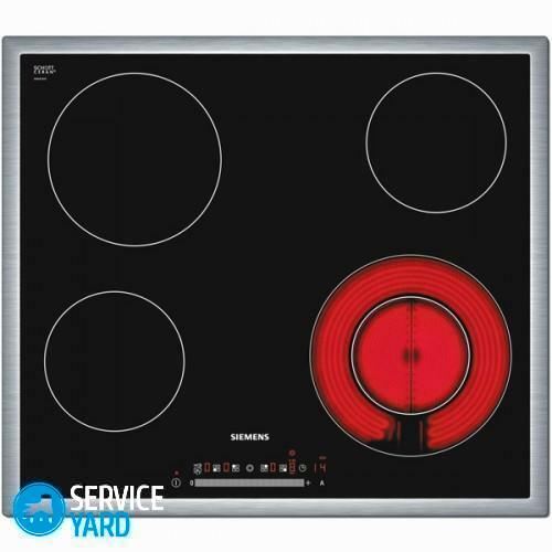 Differences in the induction hob from the glass ceramic?