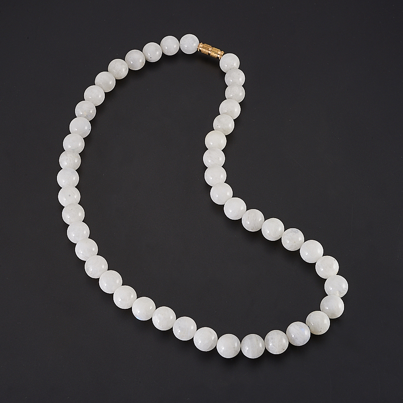Moonstone beads 10 mm 47 cm