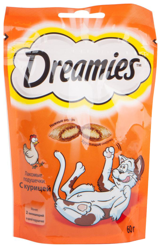 Guloseima de gato Dreamies com frango 60 g