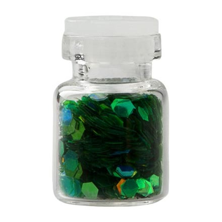 Decoração de Escamas de Peixe em garrafa de vidro # 7