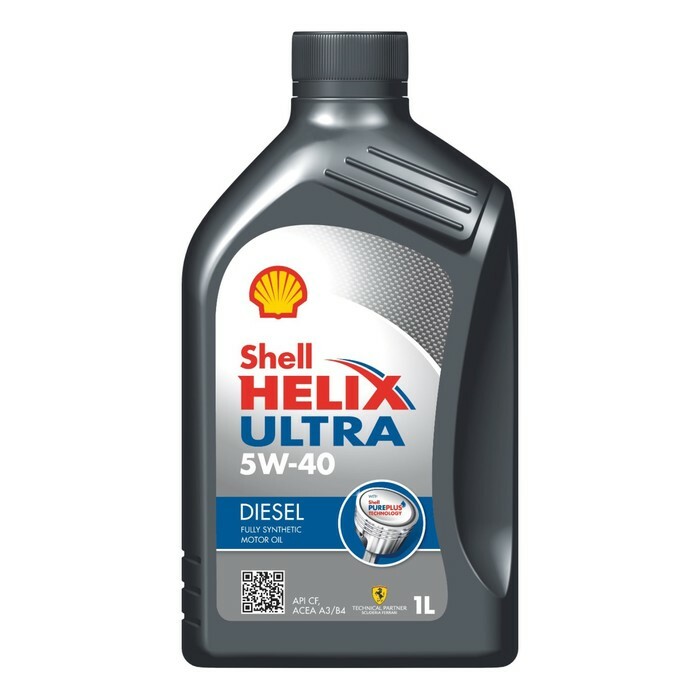 Motor oil SHELL 5W-40 Helix Ultra Diesel I (CF) B3 / B4 synthetics 1l