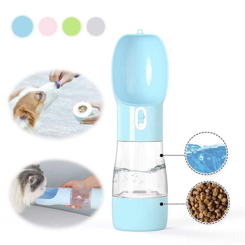 Tasse Welpe Hund Katze Haustier Wasserflasche Trinken Reise Portable Feeder BAP-frei