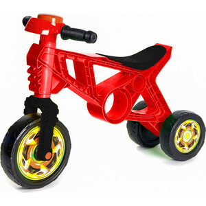 OP171 Trolley-runbike Samodelkin 3 roues avec klaxon, rouge