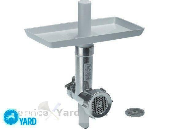 How to assemble a meat grinder manually - photo