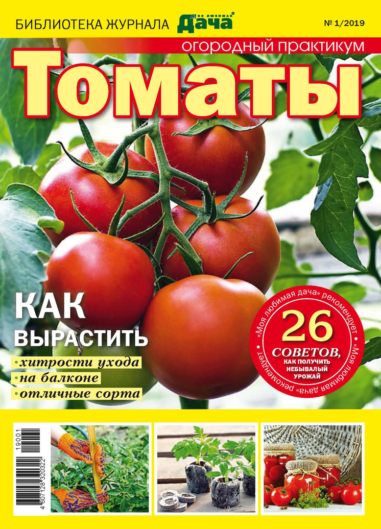 ספריית המגזין " הדאצ'ה האהובה עלי" №01 / 2019. עגבניות