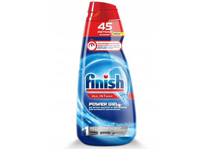 Finish power gel all in 1 for dishwasher