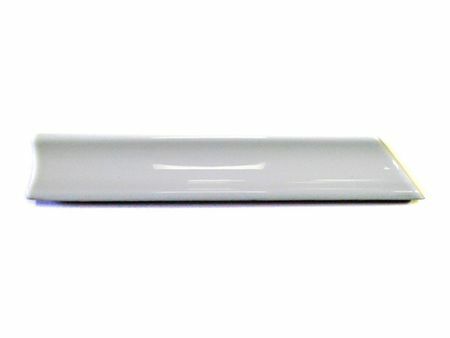 Obrubník-roh 20x3,5 М-200, pravý, bílý
