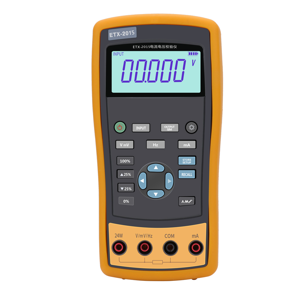  # et # ETX-2015 Calibrateur de courant et de tension Voltmètre Support de communication PC