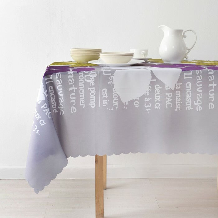 Masa örtüsü " Dolyana" Yaprak 140 × 180 cm, polyester %100