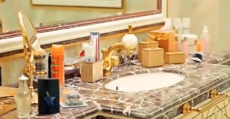 Luksuz in zlato v palačah in posestvih milijarderja Alisherja Usmanova
