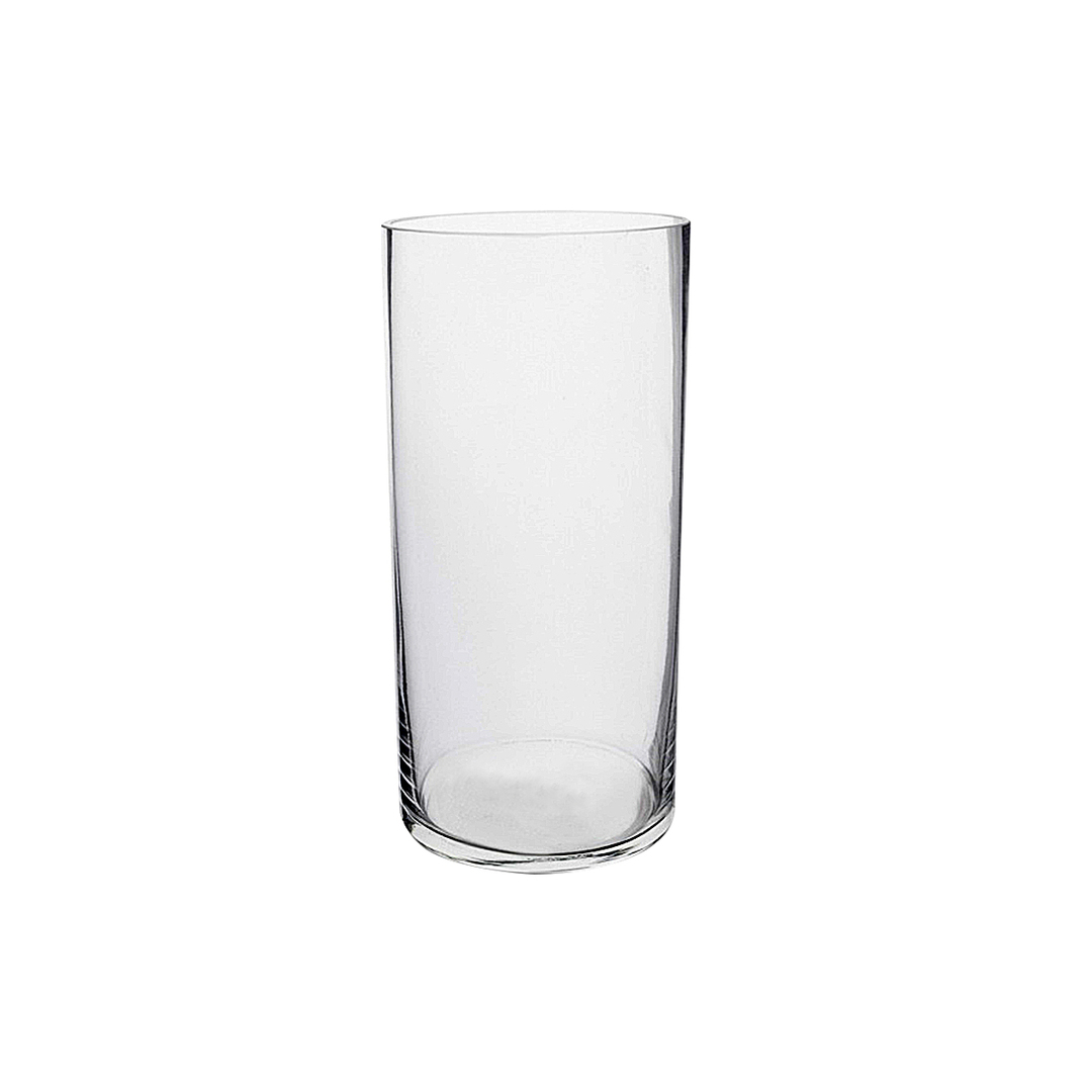 Vaza NEMAN cilindras, aukštis 40 cm, stiklas, skaidri, 729 225 888